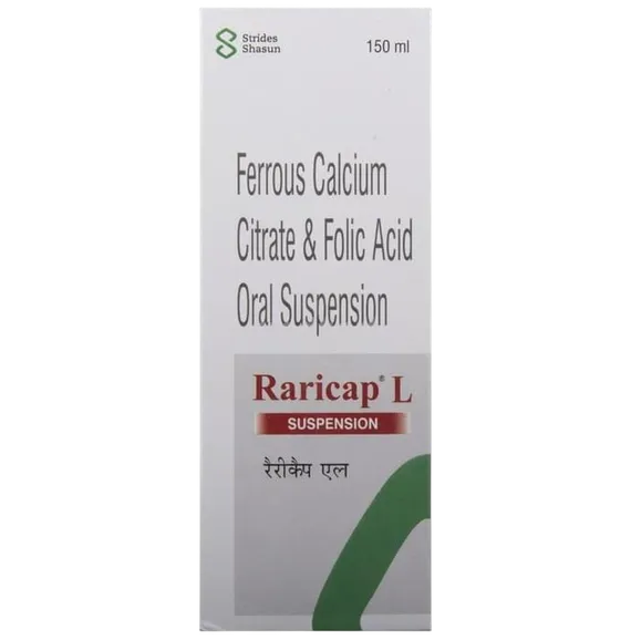 raricap l suspension 150 ml